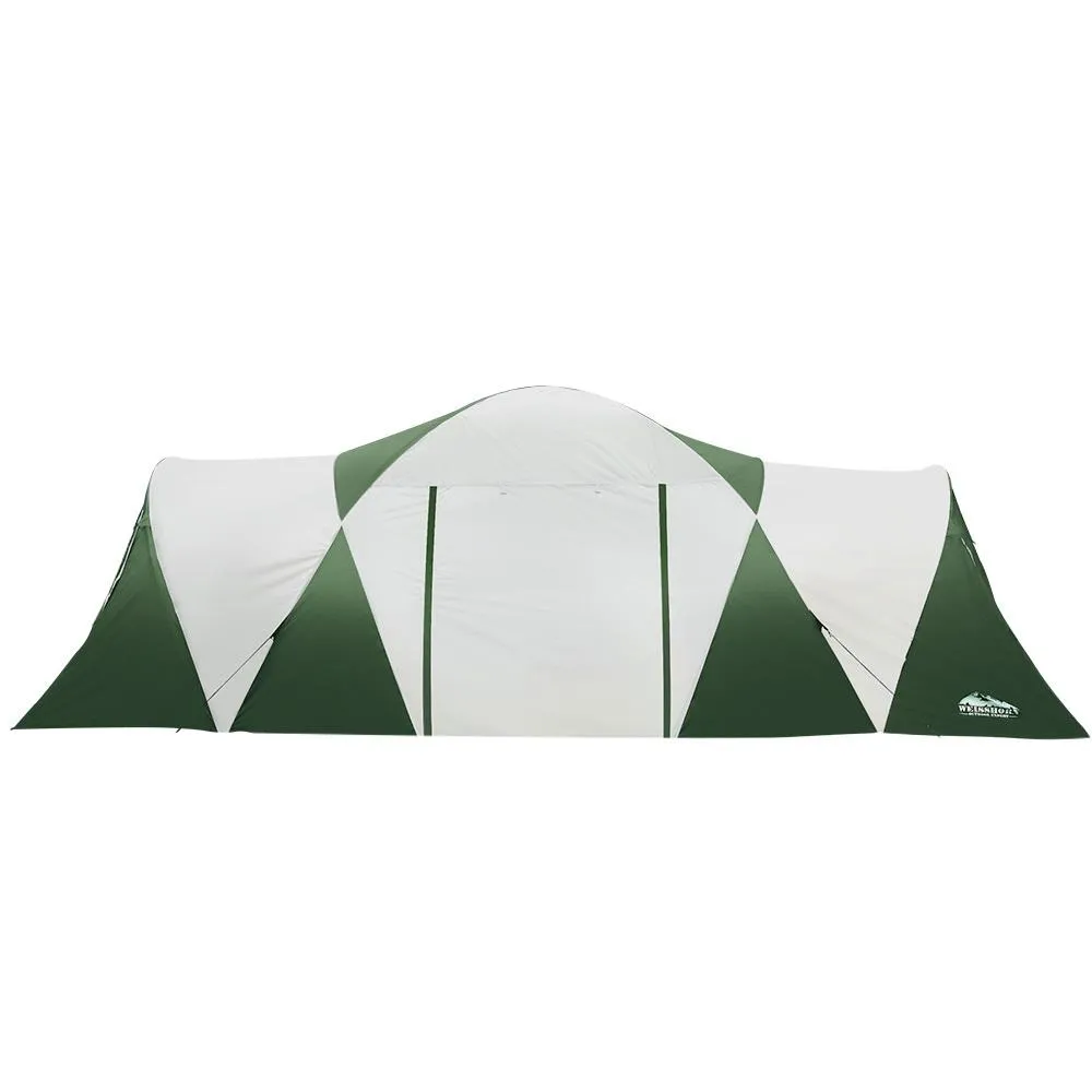 Weisshorn Family Camping Tent - 12 Person - Camping, Hiking, Beach Tents (3 Rooms)