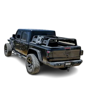 Westin Low Profile No Drill Overland Cargo Rack for 2020-2025 Jeep Gladiator JT - Recon Recovery